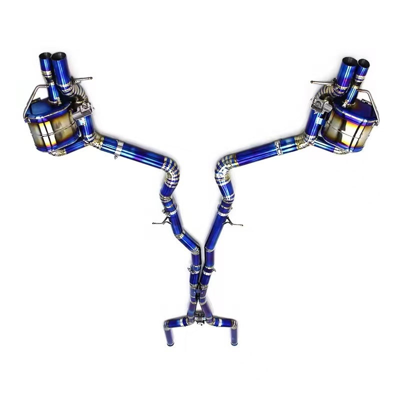 Titanium Exhaust System – Mercedes-Benz AMG C63 S W205 4.0L Twin-Turbo