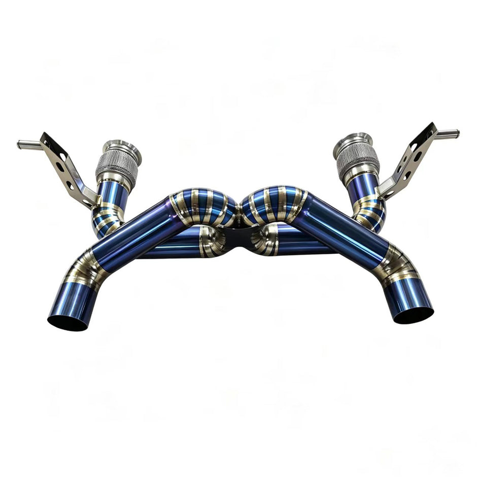 Titanium Exhaust System – 2020+ Lamborghini Huracán EVO / STO 5.2L V10 Euro 6