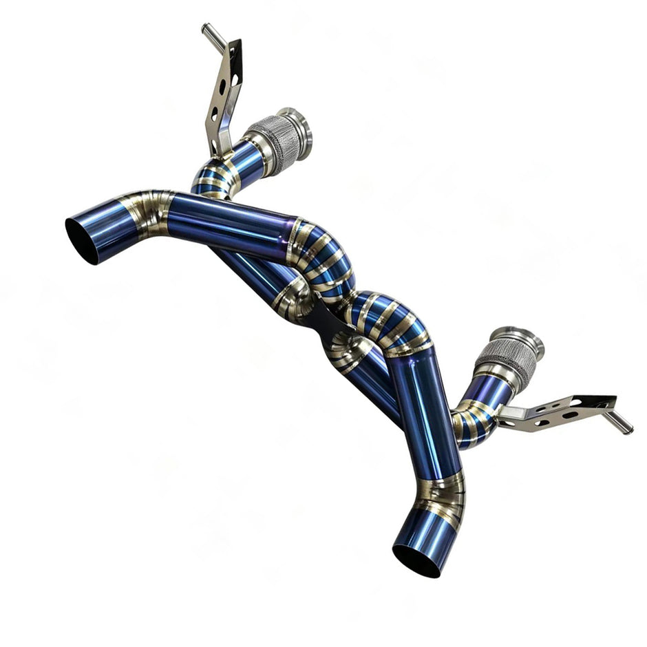 Titanium Exhaust System – 2020+ Lamborghini Huracán EVO / STO 5.2L V10 Euro 6